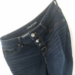Like New Maurices Jeans Dark Wash High Waist